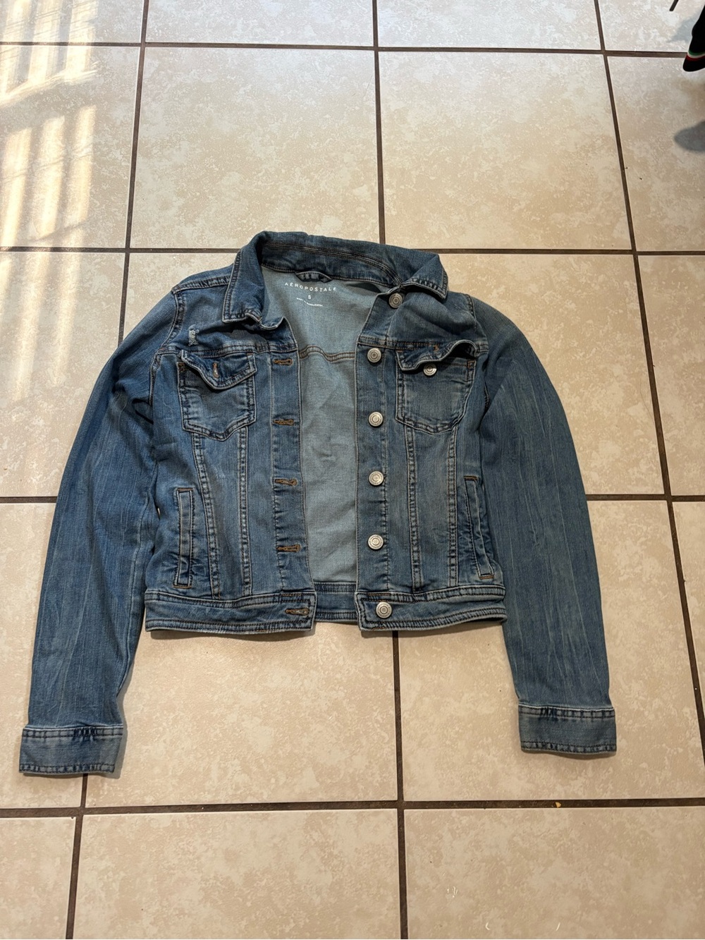 Classic Blue Denim Jacket - Women's
